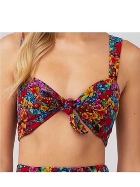 Show Me Your Mumu Kaden Crop Top Garden Glow Floral Size XS